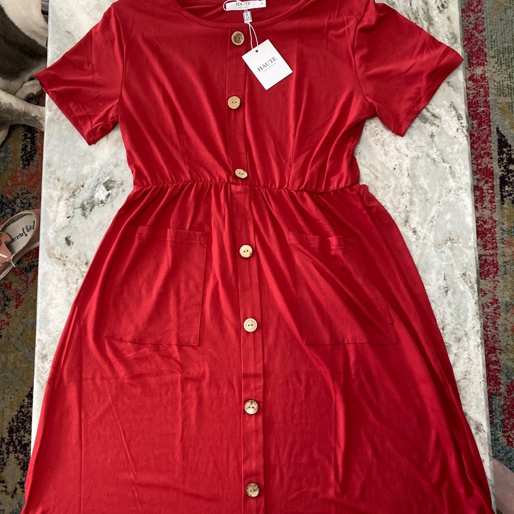 Women’s Red Everyday Dress
